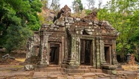 Ancient Temple in Pakse, Laos